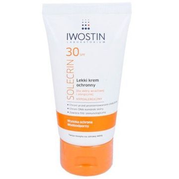 Iwostin Solecrin, lekki krem ochronny, SPF 30, 50 ml