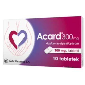 Acard, 300 mg, tabletki, 10 szt.