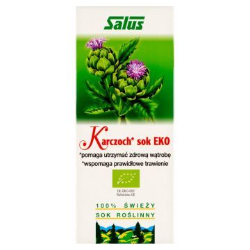 Karczoch sok EKO, płyn, 200 ml