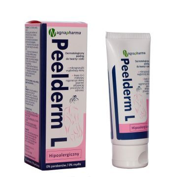 Peelderm L, peeling dermatologiczny do twarzy i ciała, 100 ml