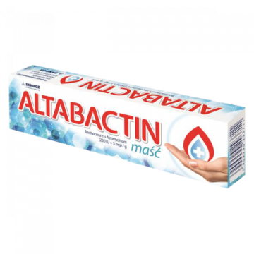 Altabactin, (250 IU+5 mg)/g, maść, 5 g