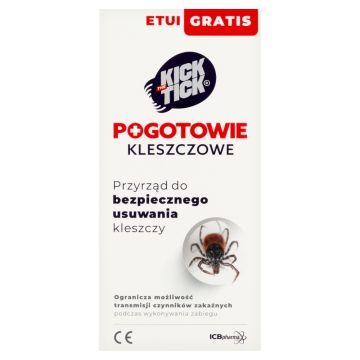 Kick the Tick, przyrzad do bezpiecz.usuwania kleszczy, 1 szt