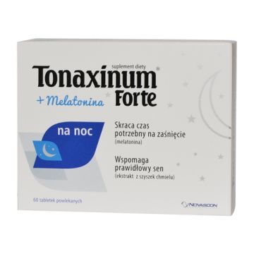 Tonaxinum Forte + Melatonina, tabletki, 60 szt.