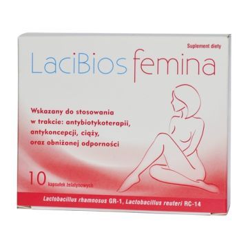 LaciBios Femina, kapsułki, 10 szt.