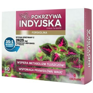 Pokrzywa Indyjska, tabletki, 60 szt.