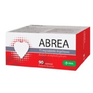 Abrea, 75 mg, tabl.dojelit., 90 szt