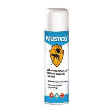 Mustico, spray odstraszający komary, kleszcze i meszki, 100 ml