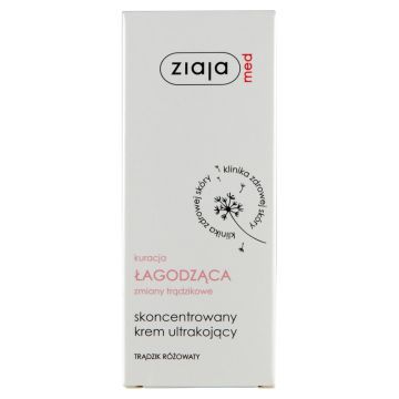 Ziaja Med Kurac.Lagodz,krem,skoncent,ultrakoj,tradz.roz,50ml
