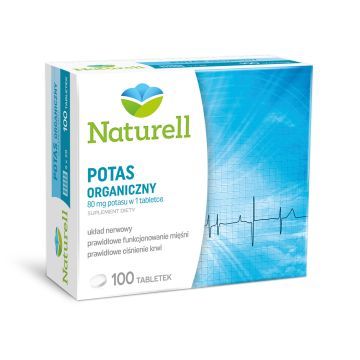 Naturell Potas Organiczny, tabletki, 100 szt.