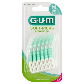 Gum Soft-Picks Advanced, czysciki miedzyzeb,srednie, 30 szt