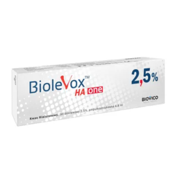 BioleVox HA One 2,5%, 4,8 ml, żel dostawowy, 1 ampułko-strzykawka