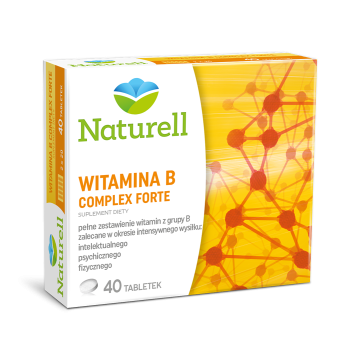 Naturell Witamina B Complex Forte, tabletki, 40 szt.