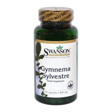 Gymnema Sylvestre 400 mg, kaps., 100 szt