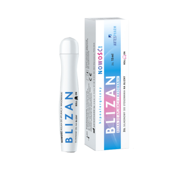 Blizan silikonowy żel na blizny, roll-on, 15 ml