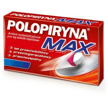 Polopiryna Max, 500 mg, tabletki dojelitowe, 20 szt.