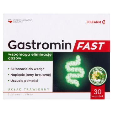 Colfarm Gastromin FAST, kapsułki, 30 szt.