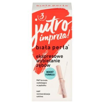 Biała Perła Jutro Impreza, ekspresowe wybielanie zębów, 1 zestaw