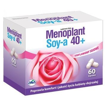 Menoplant soy-a 40 Plus, kapsułki, 60 szt.