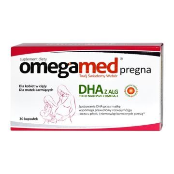 Omegamed Pregna, kaps., DHA z ALG, 30 szt