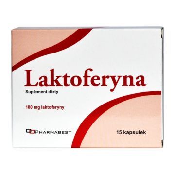 Laktoferyna, kapsułki, 15 szt.