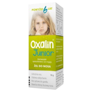 Oxalin Junior, 0,5 mg/g, zel do nosa, 10 g, butel.