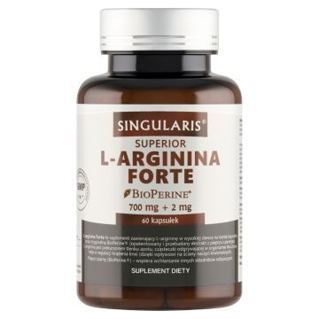 Singularis L-Arginina Plus, 525 mg, kaps., 60 szt