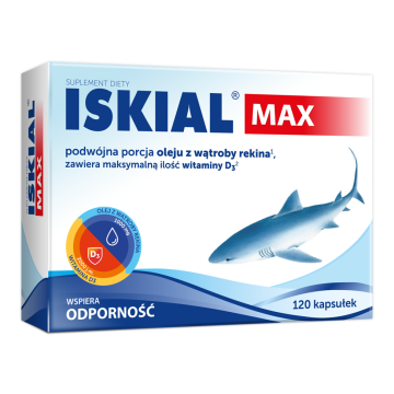 Iskial Max, kapsułki, 120 szt.