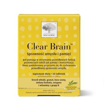 Clear Brain, tabletki, 60 szt.