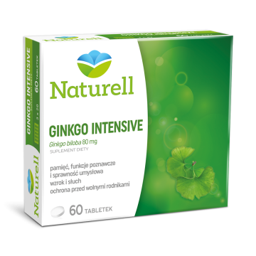 Naturell Gingko Intensive, tabletki, 60 szt.