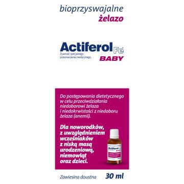 Actiferol Fe krople, zaw.doustna, 30 ml