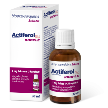 Actiferol Fe krople, zaw.doustna, 30 ml