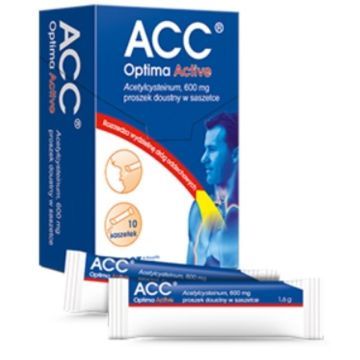 ACC Optima Active, 600 mg, proszek doustny, 10 szt.