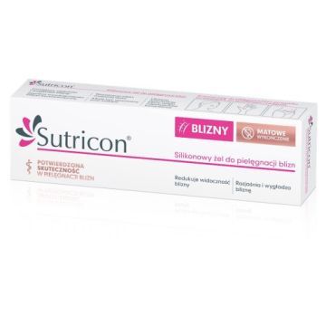 Sutricon Silikonowy, żel na blizny, 15 ml