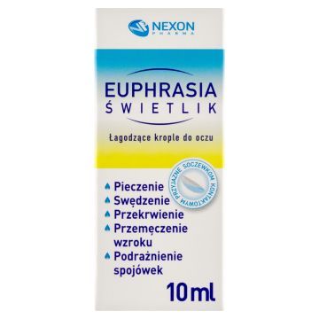 Euphrasia świetlik krople do oczu, 10 ml
