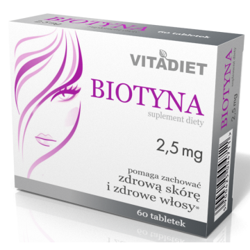 Biotyna 2,5 mg, tabl., 60 szt