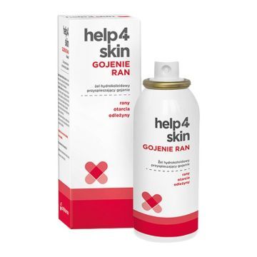 Help4Skin Gojenie Ran, żel hydrokoloidowy, 75 g, spray