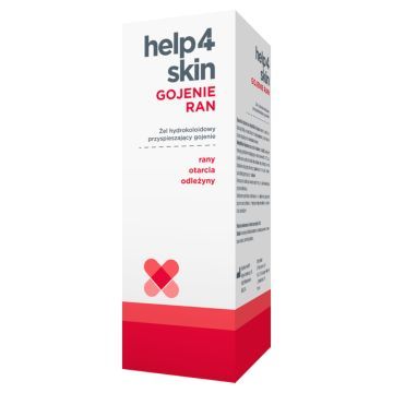 Help4Skin Gojenie Ran, żel hydrokoloidowy, 75 g, spray