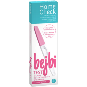 Bejbi Home Check, test ciążowy strumieniowy, 1 szt.