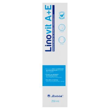 Linovit A+E, zel, do mycia, dermatologiczny, 250 ml