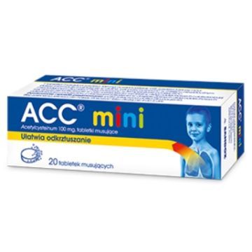 ACC mini, 100 mg, tabletki musujące, 20 szt.