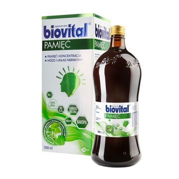 Biovital Pamięć, płyn, 1000 ml