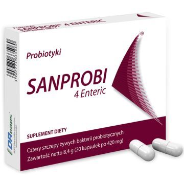 Sanprobi 4 Enteric, kapsułki, 20 szt.