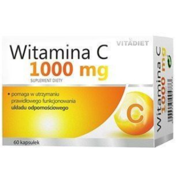 Witamina C 1000 mg, kaps.twarde, 60 szt