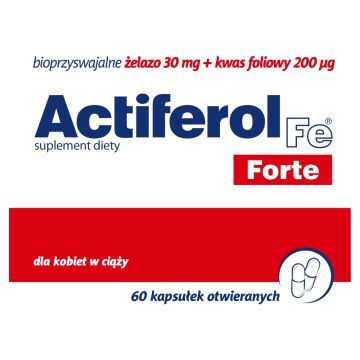 Actiferol Fe Forte, kapsułki otwierane, 60 szt.