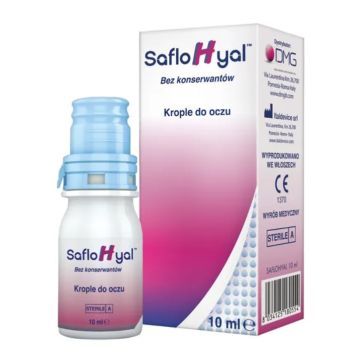 SafloHyal, krople do oczu, 10 ml