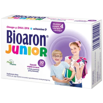 Bioaron Junior, kapsułki miękkie do żucia, 30 szt.