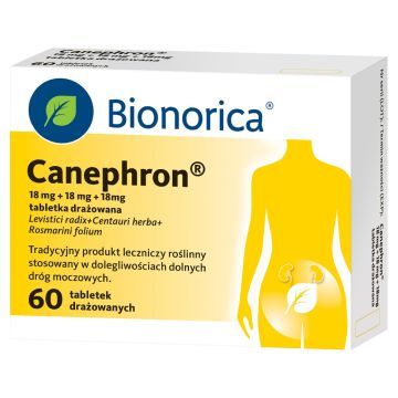 Canephron, tabletki drażowane, 60 szt.