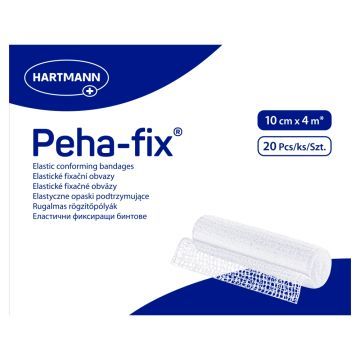 Opaska podtrzymująca Peha-fix, elastyczna, 4 m x 10 cm, 1 szt.