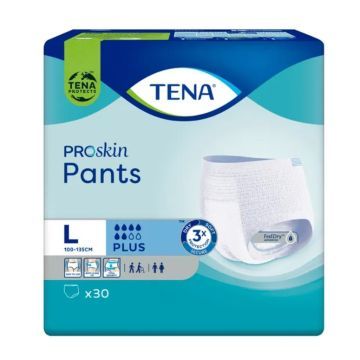 TENA Pants ProSkin Plus, majtki chłonne L, 30 szt.