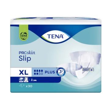 TENA Slip Plus, pieluchomajtki, rozmiar XL, 30 szt.